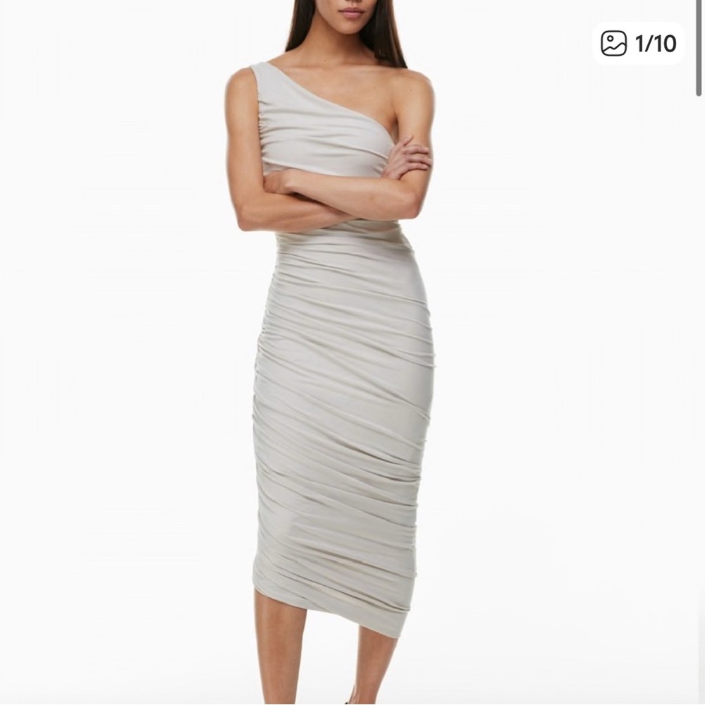 Aritzia Ten by Babaton One-Shoulder Dress